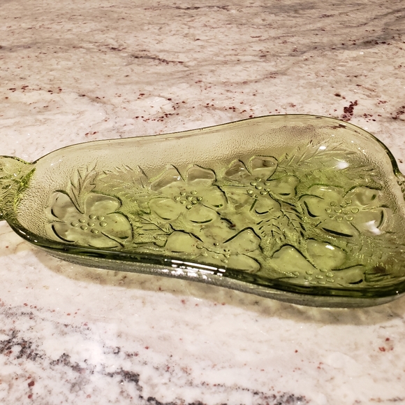 Hazel Atlas pear-shaped dish - Picture 3 of 6